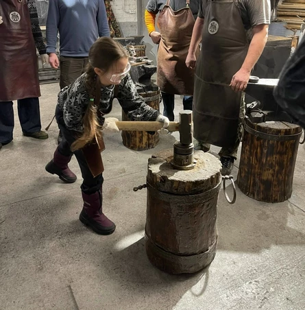 Экскурсия в кузницу с мастер-классом 7-12 лет