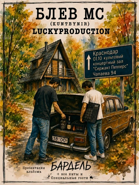 Концерт Блёв МС (Kunteynir) и LuckyProduction