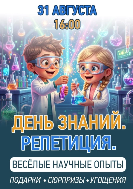 День знаний. Репетиция. 16:00