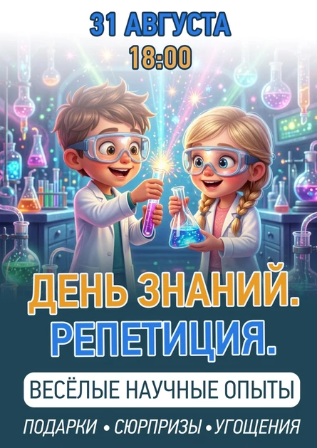 День знаний. Репетиция. 18:00
