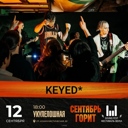 Выступление группы Keyed на Sound Fest