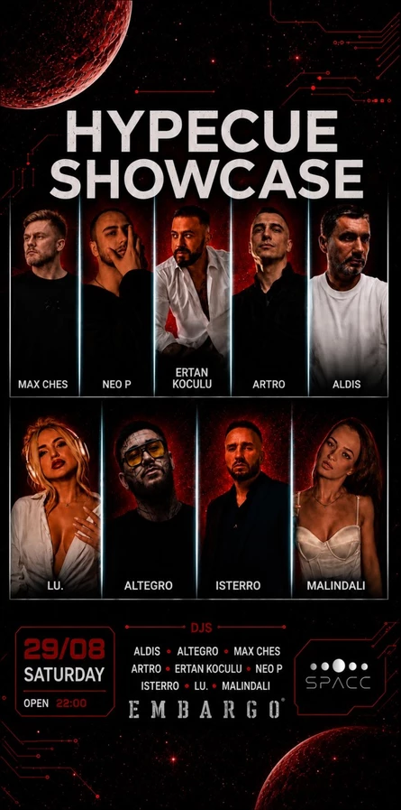 HYPECUE SHOWCASE EMBARGO