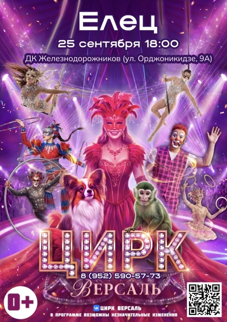 Цирк "Версаль" Елец