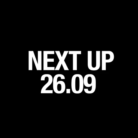 NEXT UP 26-ОЕ СЕНТЯБРЯ