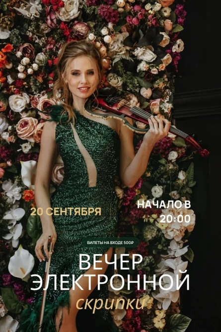20.09| Вечер Электронной Скрипки