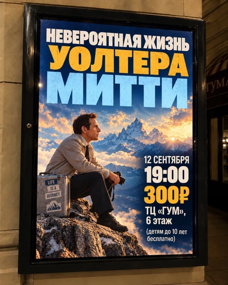 Невероятная жизнь Уолтера Митти