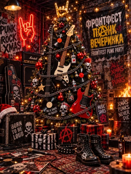 FrontFest Punk Christmas Tree | ФронтФест Панк Ёлка
