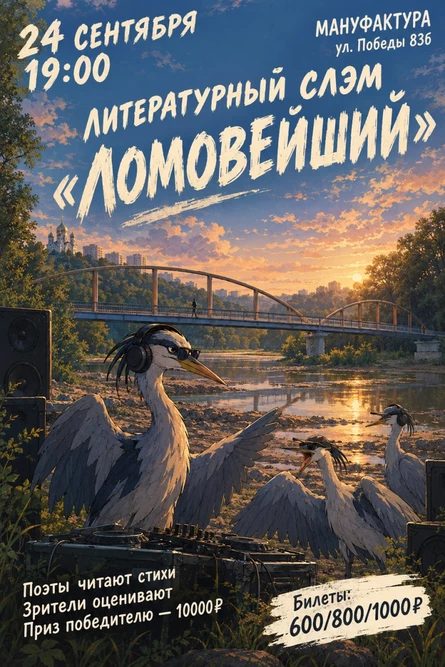 Литературный слэм «Ломовейший»