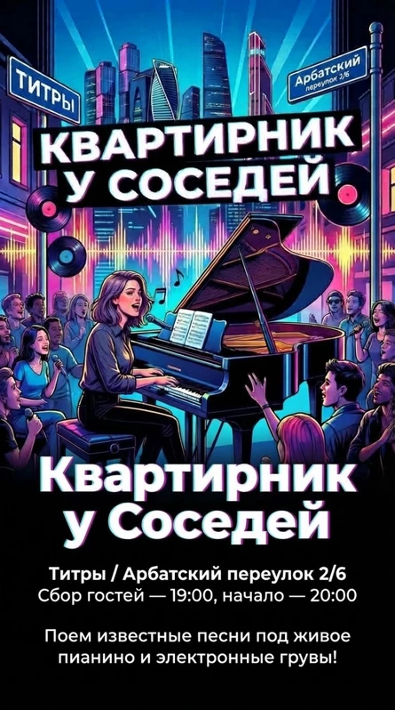 Квартирник у Соседей