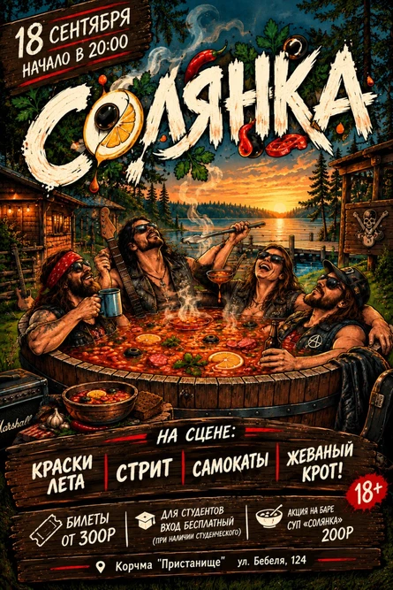 СОЛЯНКА | РОК-КОНЦЕРТ