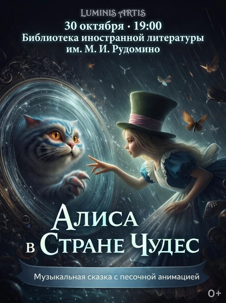 Алиса в стране чудес. Музыкальная сказка для всей семьи с песочной анимацией