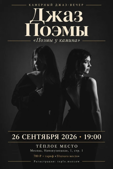 Камерный джаз-вечер "Поэмы у камина"