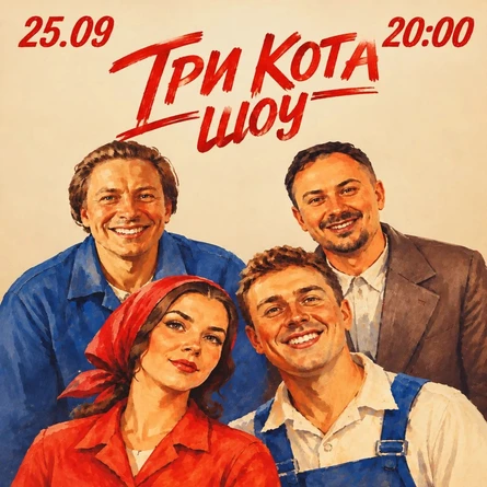 Комедийное шоу "ТРИ КОТА"