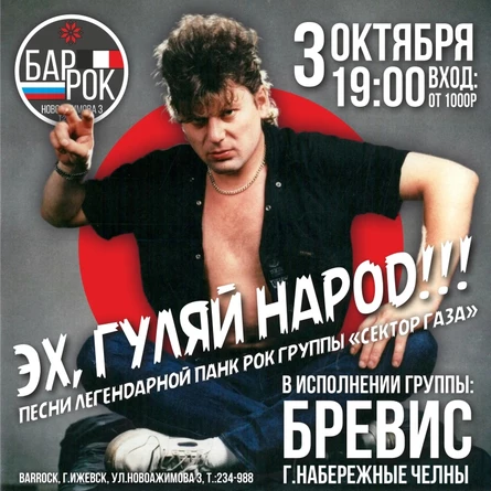 Эх, Гуляй Народ! - хиты Сектор Газа | BARROCK
