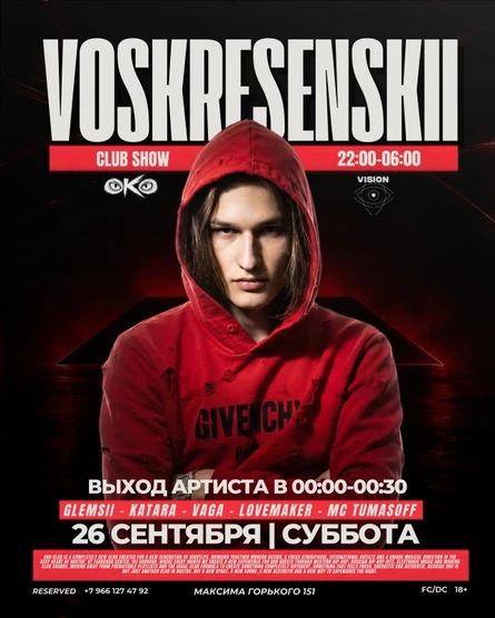 VOSKRESENSKII CLUB SHOW