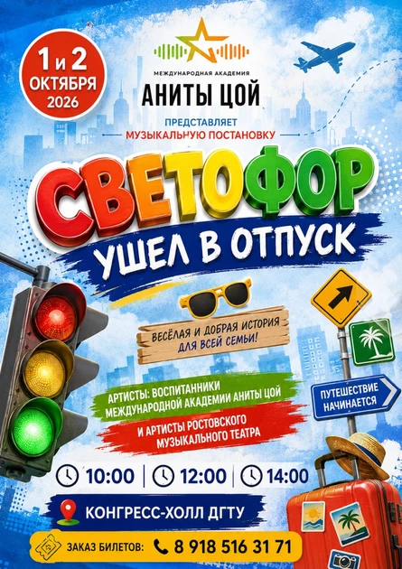 Светофор ушел в отпуск