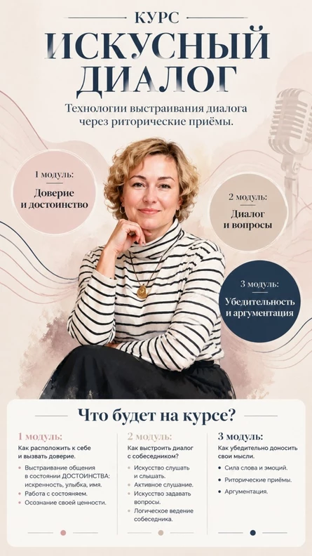 Курс деловой коммуникации "Искусный диалог"