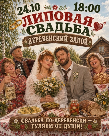 Липовая свадьба "Деревенский запой"