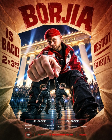 RESTART | BORJIA IS BACK | 02.10 - 03.10
