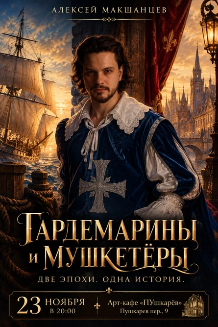 23 ноября | Алексеq Макшанцев. "Гардемарины и мушкетёры". | Пушкарёв