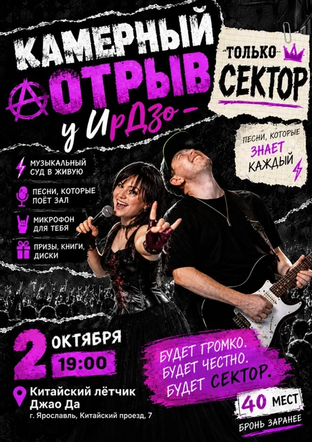 Камерный отрыв у ИрДзо - только Сектор. По карте жителя