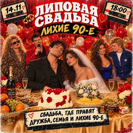Липовая свадьба «Лихие 90-е»