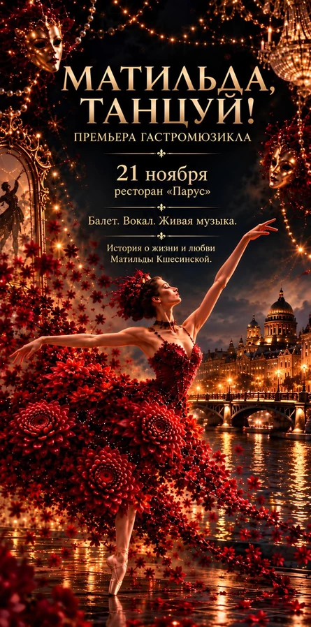 Гастромюзикл "Матильда, танцуй"