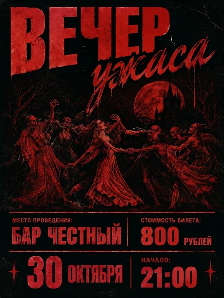 Вечер ужаса