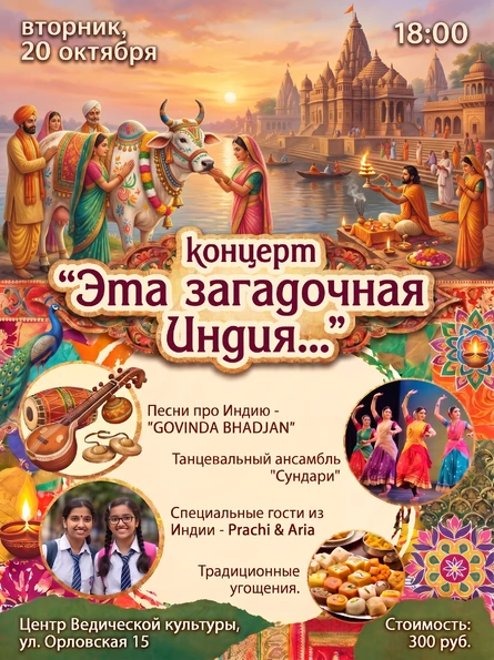 Концерт "Эта загадочная Индия"