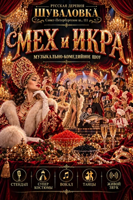 Музыкально - юмористическое шоу "сМех и Икра"