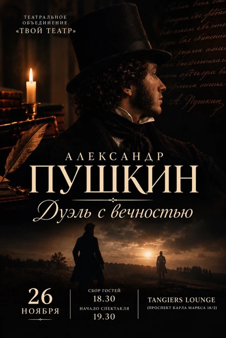 Александр Пушкин. Дуэль с вечностью