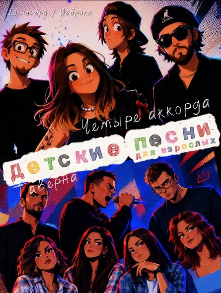 Благотворительный концерт от групп 4 аккорда и Таверны