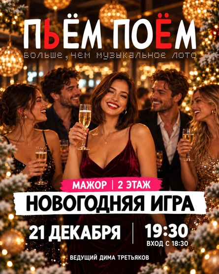 Пьём Поём | 21 декабря | Новогодняя игра