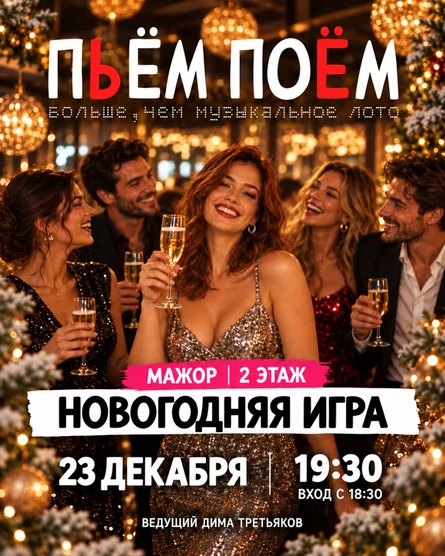 Пьём Поём | 23 декабря | Новогодняя игра