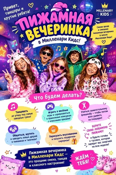 Пижамная вечеринка