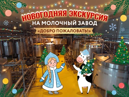 Экскурсия «Новогодняя сказка на молочном заводе и музей бумаги "Бузеон"»