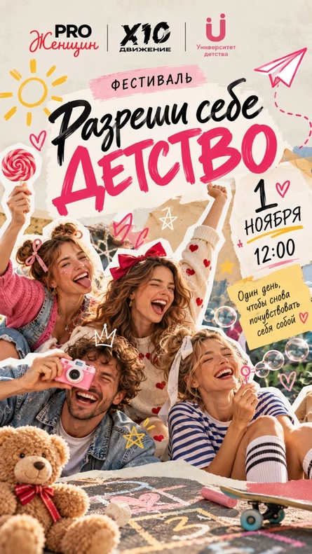 Разреши себе детство