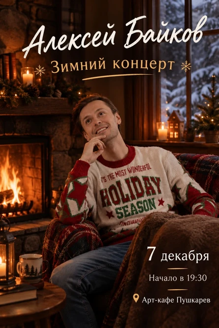 Зимний концерт. Алексей Байков
