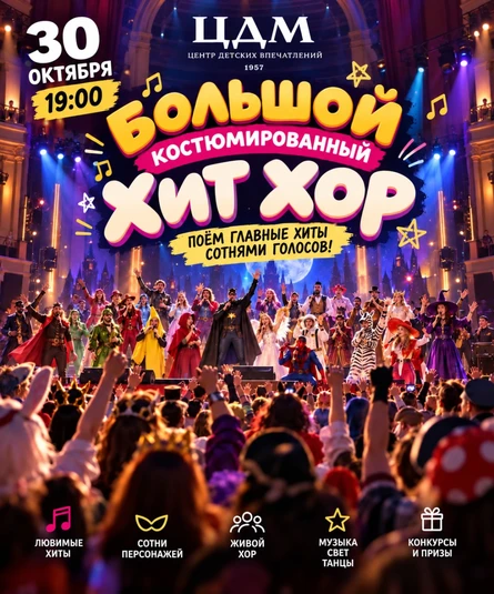 «Костюмированный Хит Хор в ЦДМ», Москва