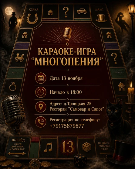 Мистическая караоке-игра