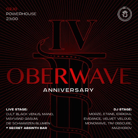 OBERWAVE IV YEARS ANNIVERSARY