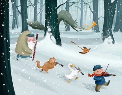 ПЕТЯ И ВОЛК