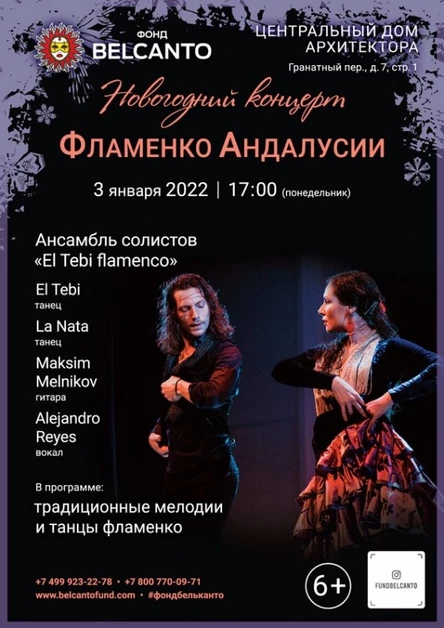 Новогодний концерт «Фламенко Андалусии»